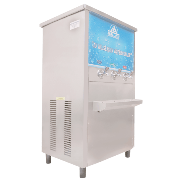 Hot Cold Normal Dispenser and Storage 80 L Left View