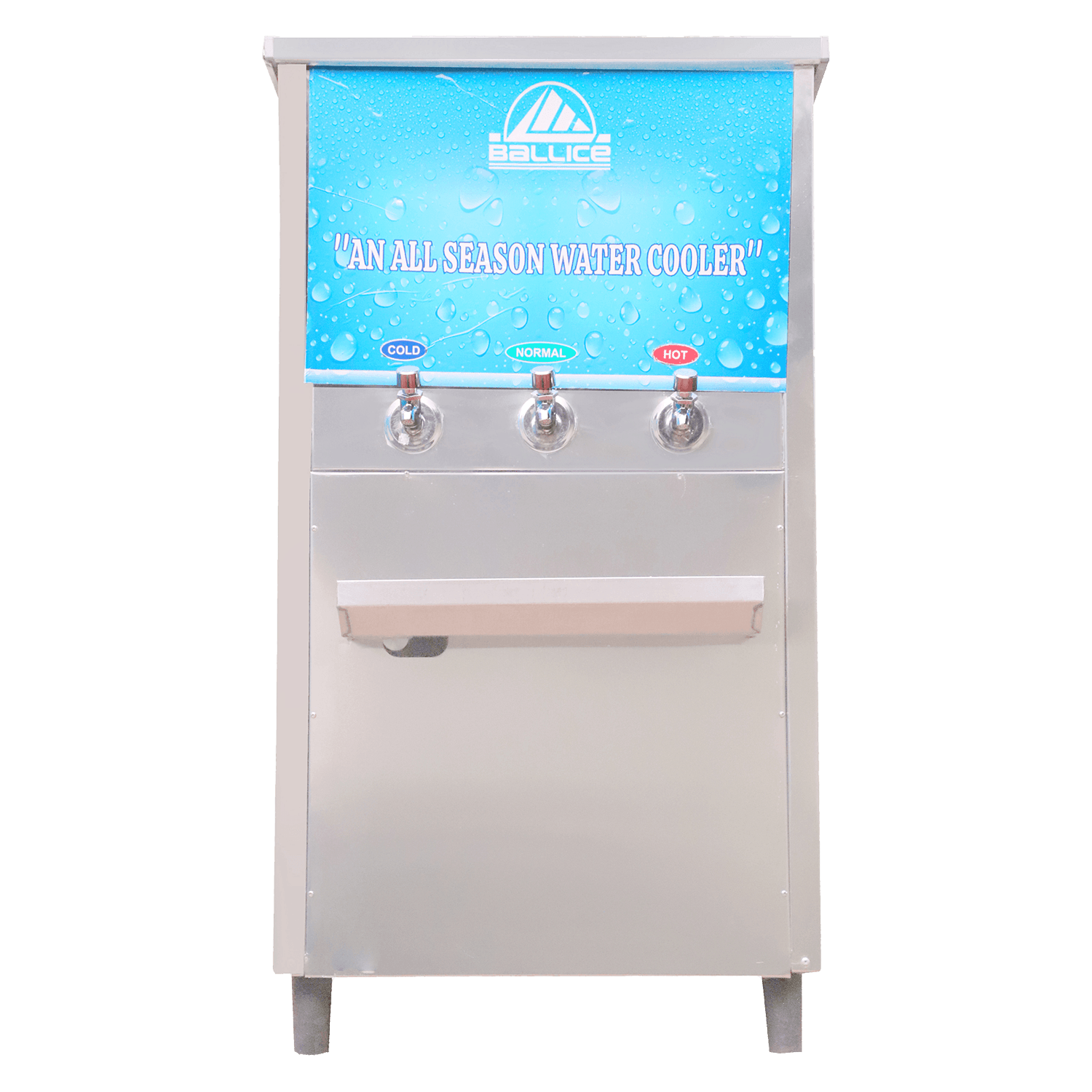 Hot Cold Normal Dispenser and Storage 80 L Front